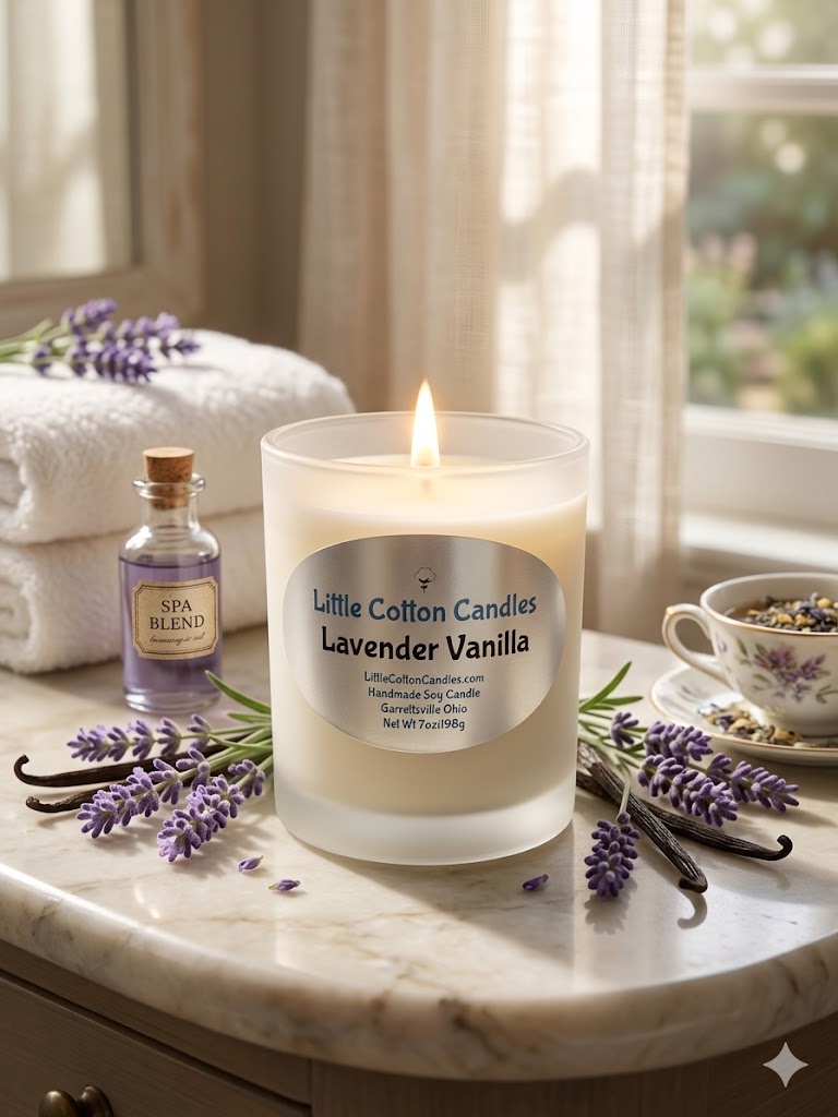 Lavender Vanilla Soy Candle