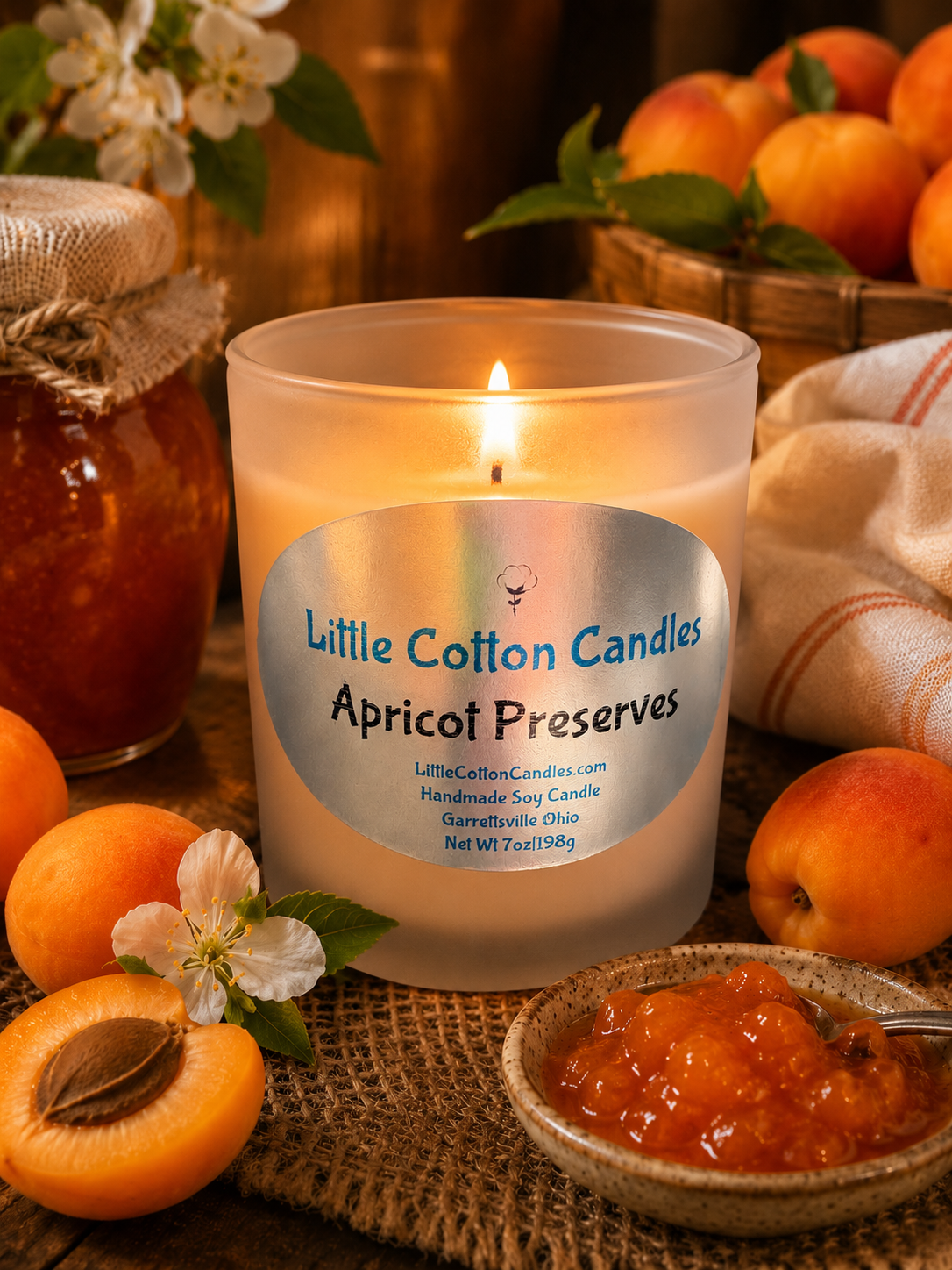 Apricot Preserves Soy Candle