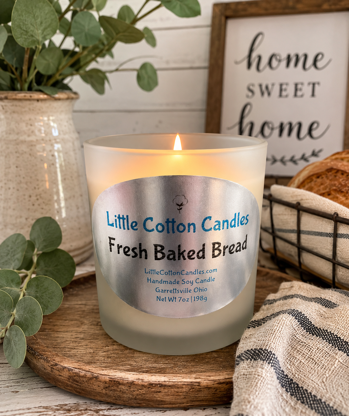 Fresh Baked Bread Soy Candle