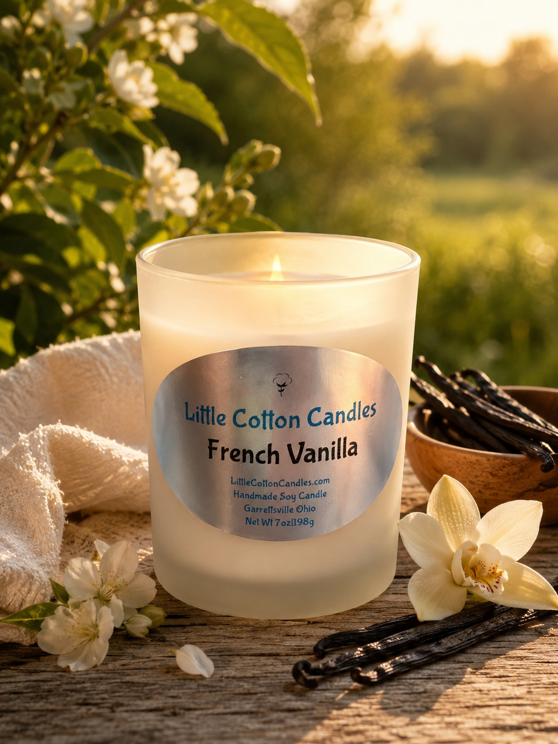 French Vanilla Soy Candle