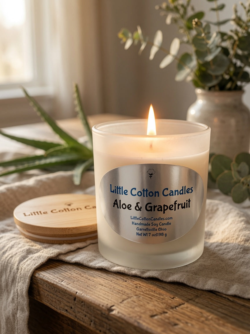 Aloe & Grapefruit Soy Candle