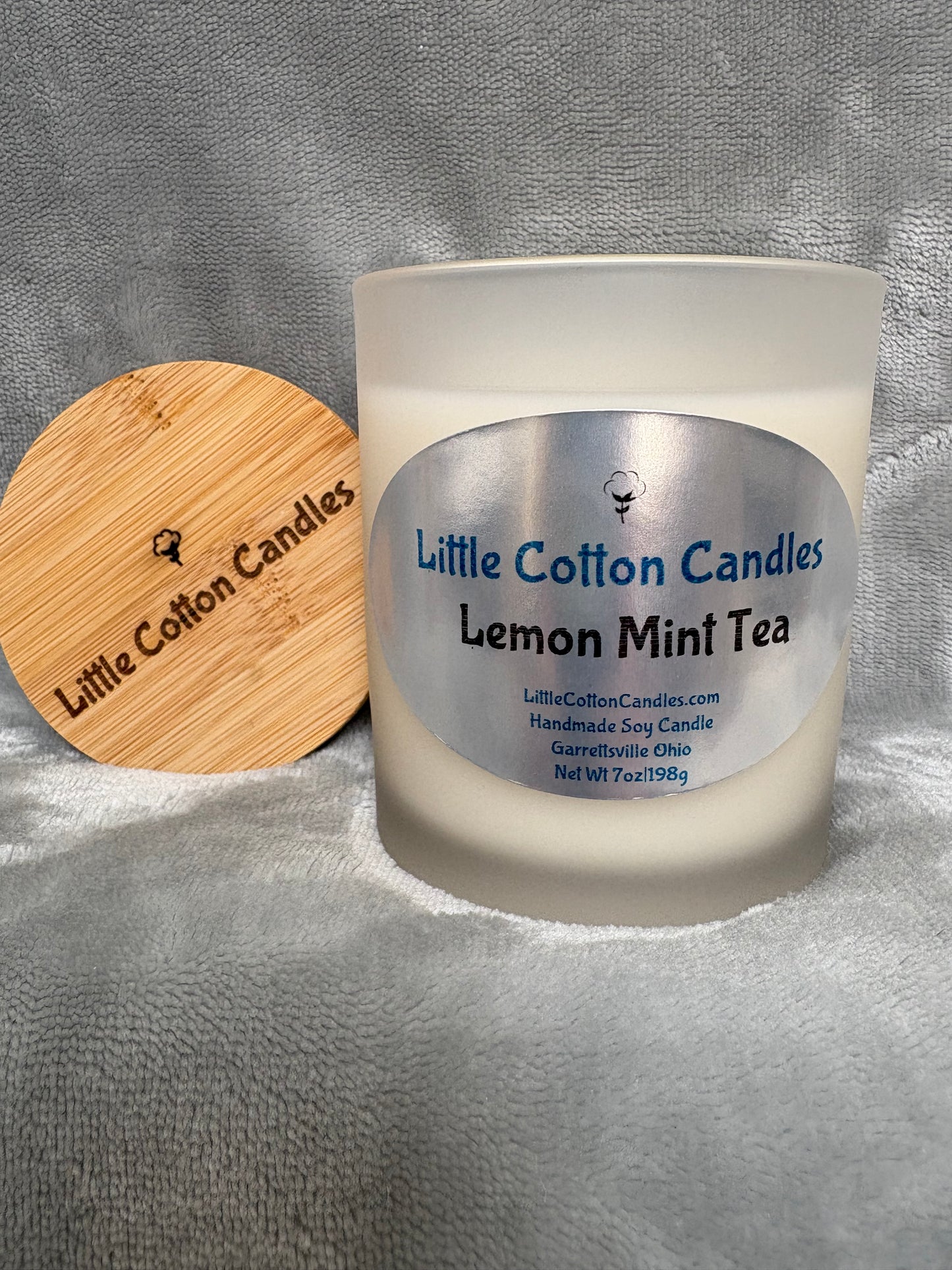 Lemon Mint Tea Soy Candle