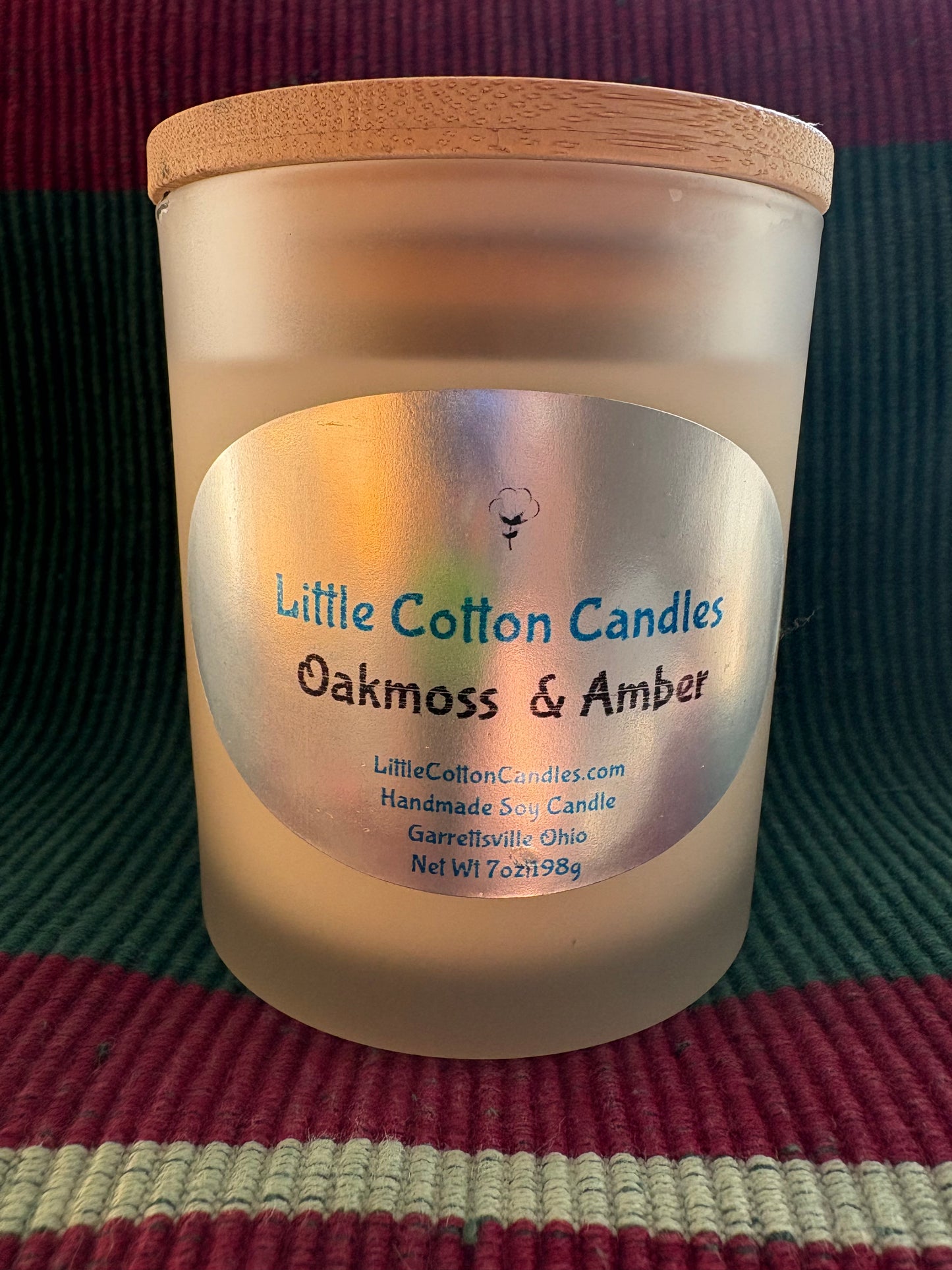 Oakmoss & Amber Soy Candle