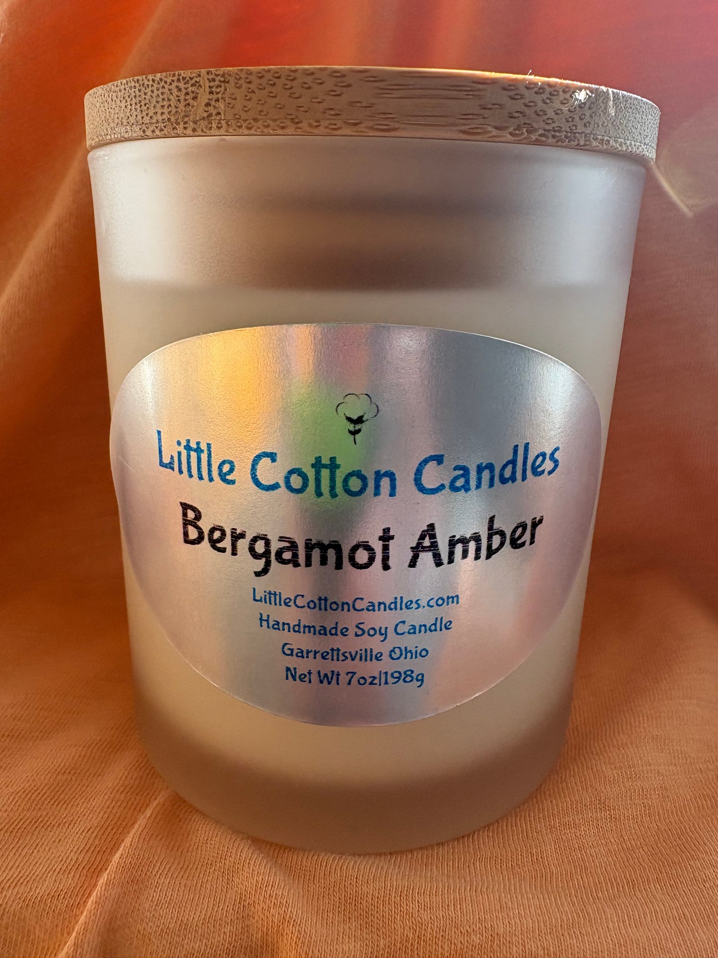 Bergamot Amber Soy Candle