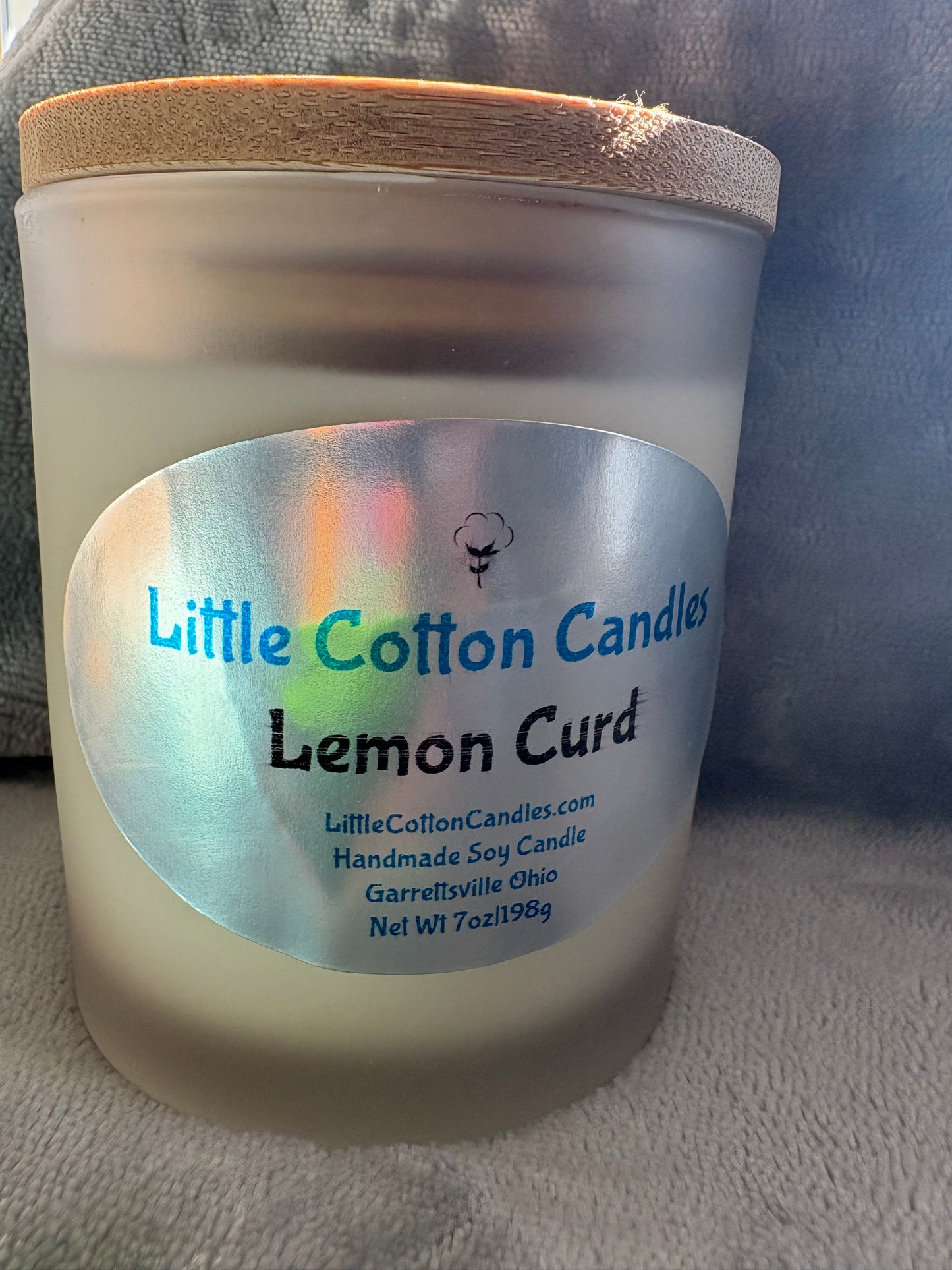 Lemon Curd Soy Candle