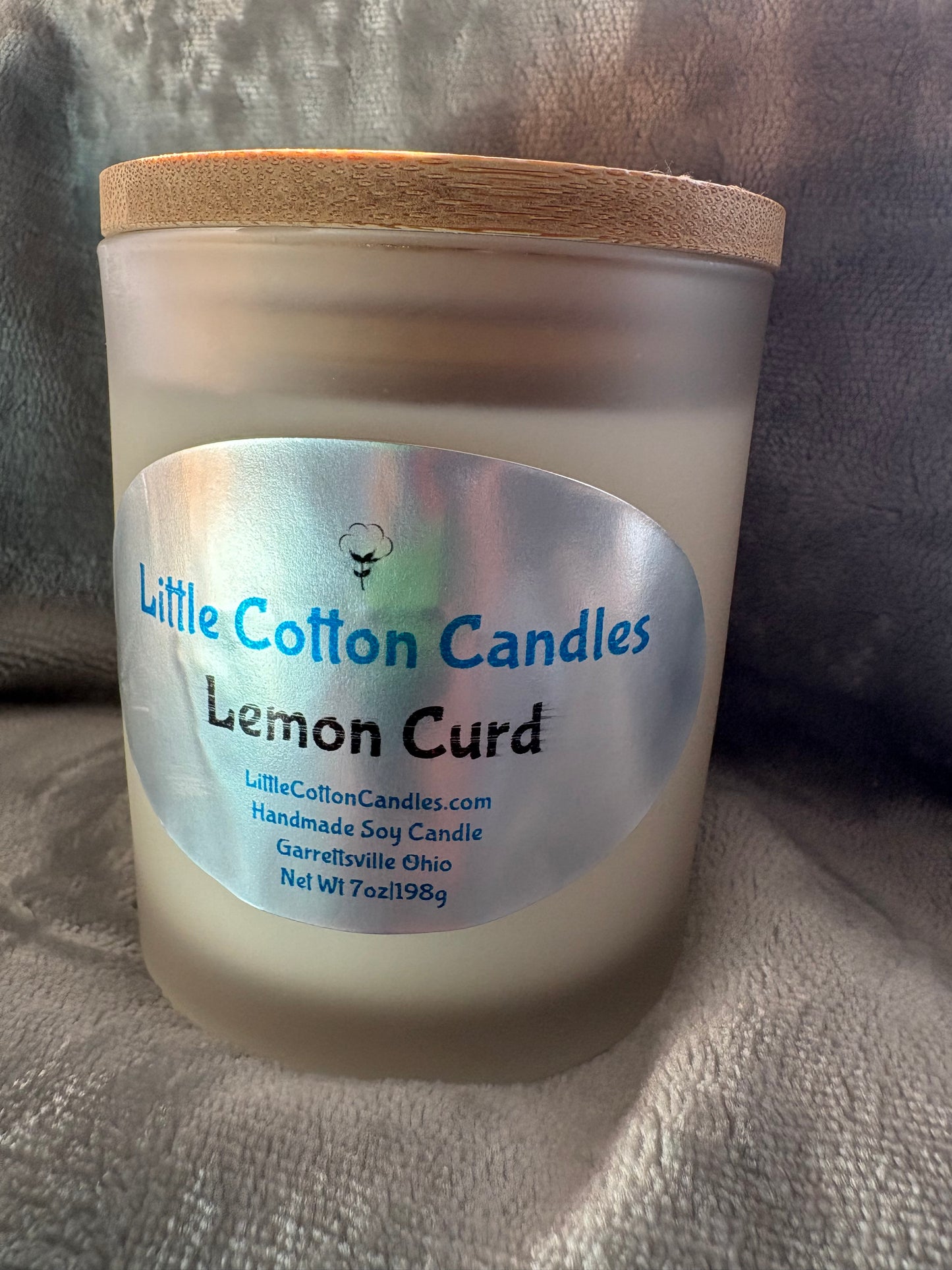 Lemon Curd Soy Candle