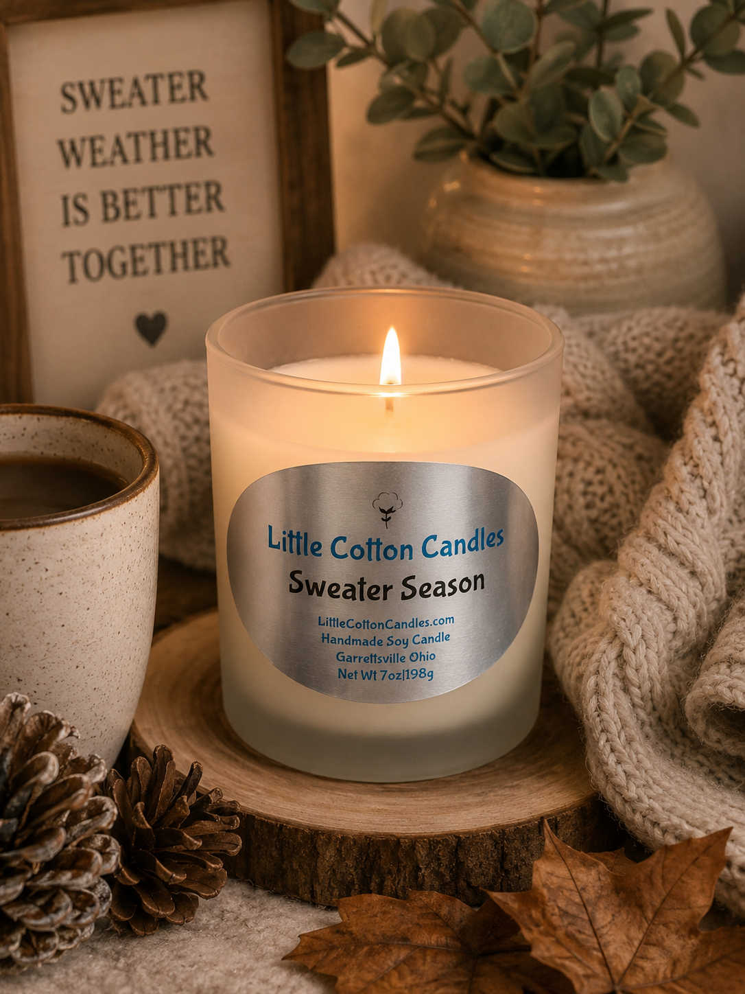 Sweater Season Soy Candle