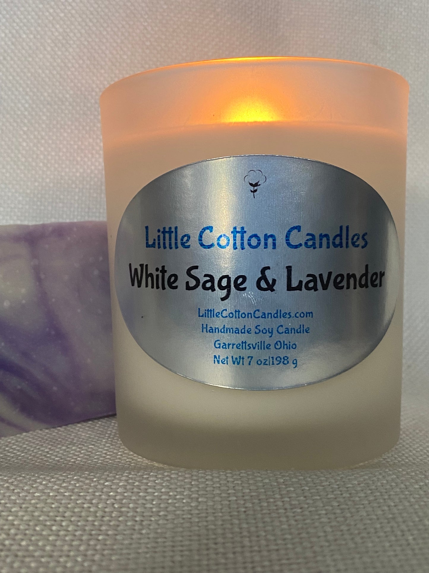White Sage & Lavender Soy Candle