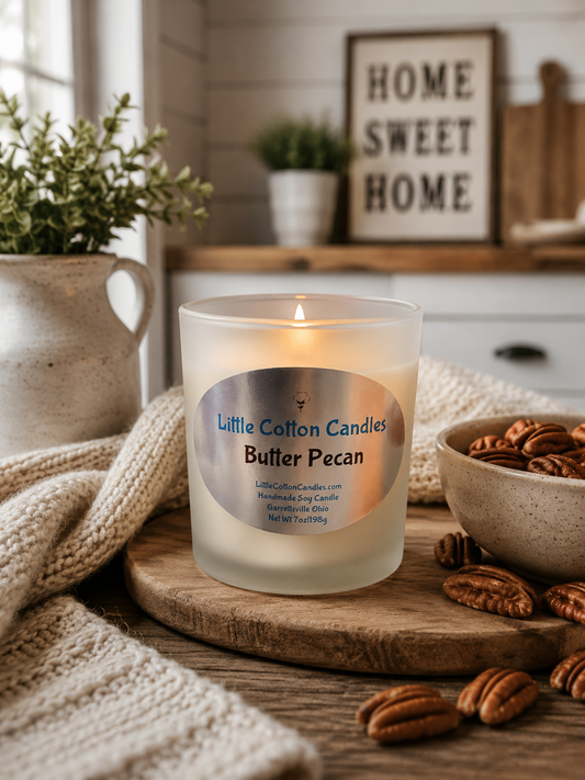 Butter Pecan Soy Candle