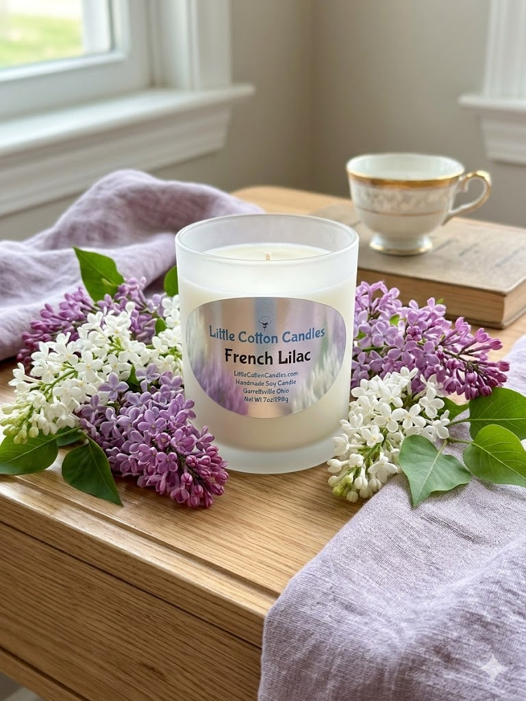 French Lilac Soy Candle