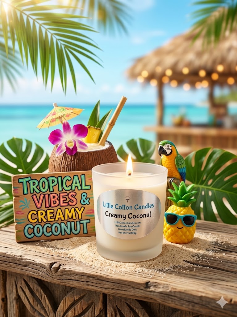 Creamy Coconut Soy Candle