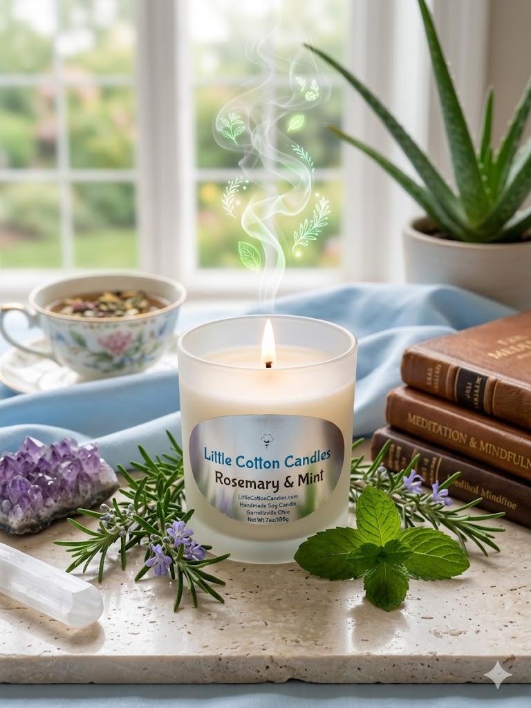 Rosemary & Mint Soy Candle