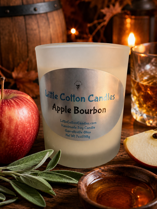 Apple Bourbon Soy Candle