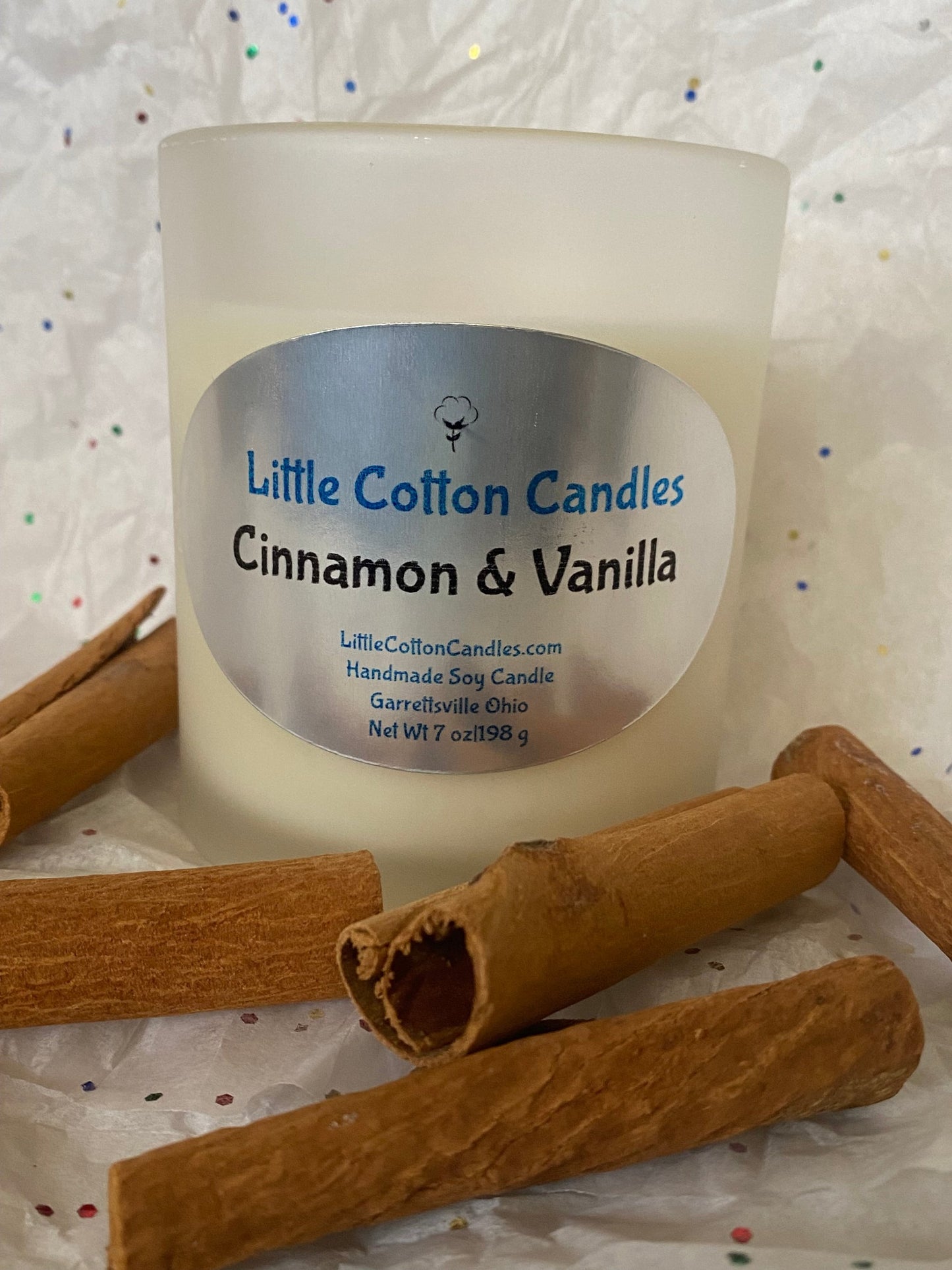 Cinnamon & Vanilla Soy Candle