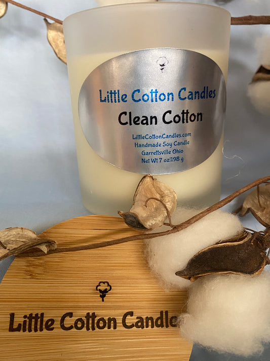 Clean Cotton Soy Candle