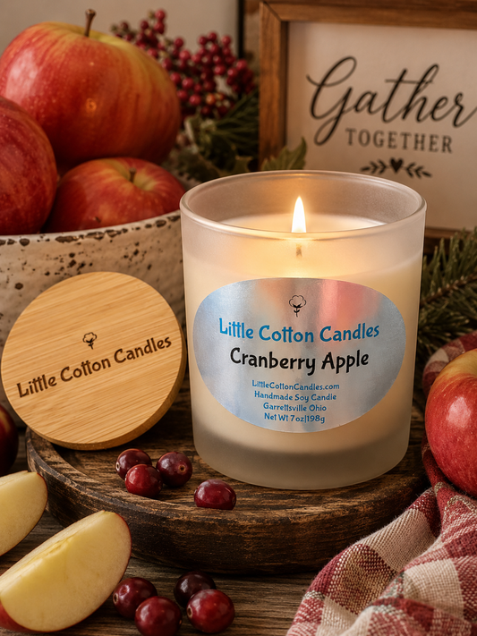 Cranberry Apple Soy Candle