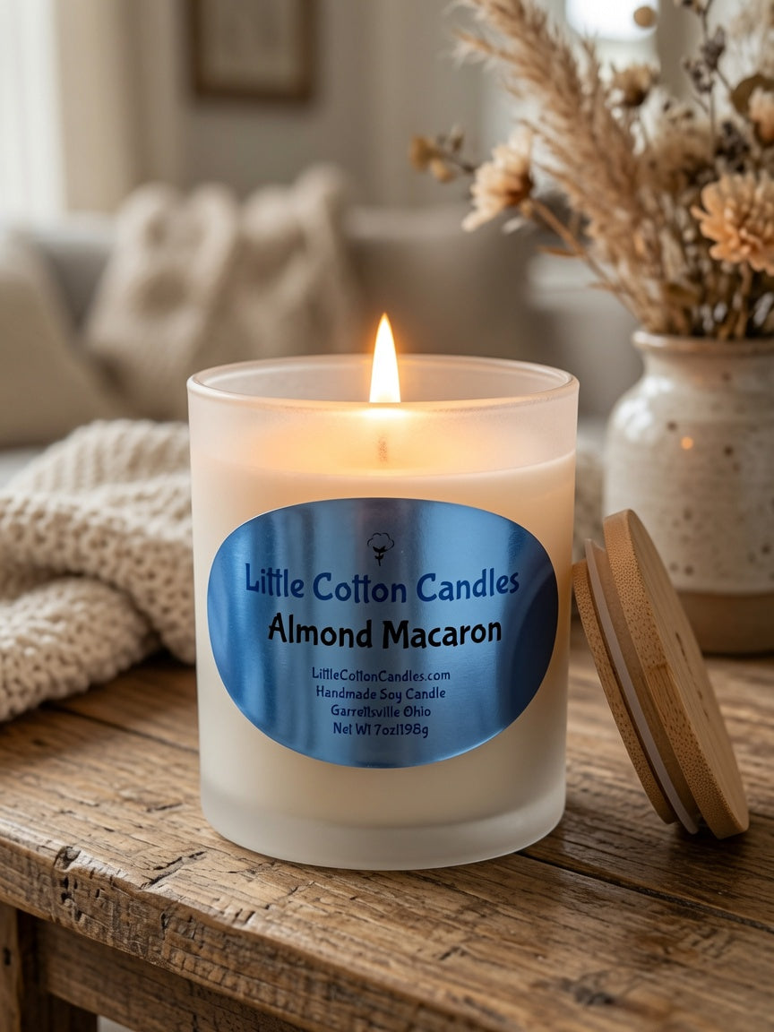 Almond Macaron Soy Candle