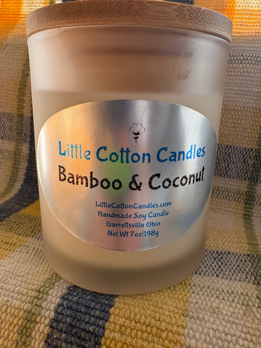 Bamboo & Coconut Soy Candle