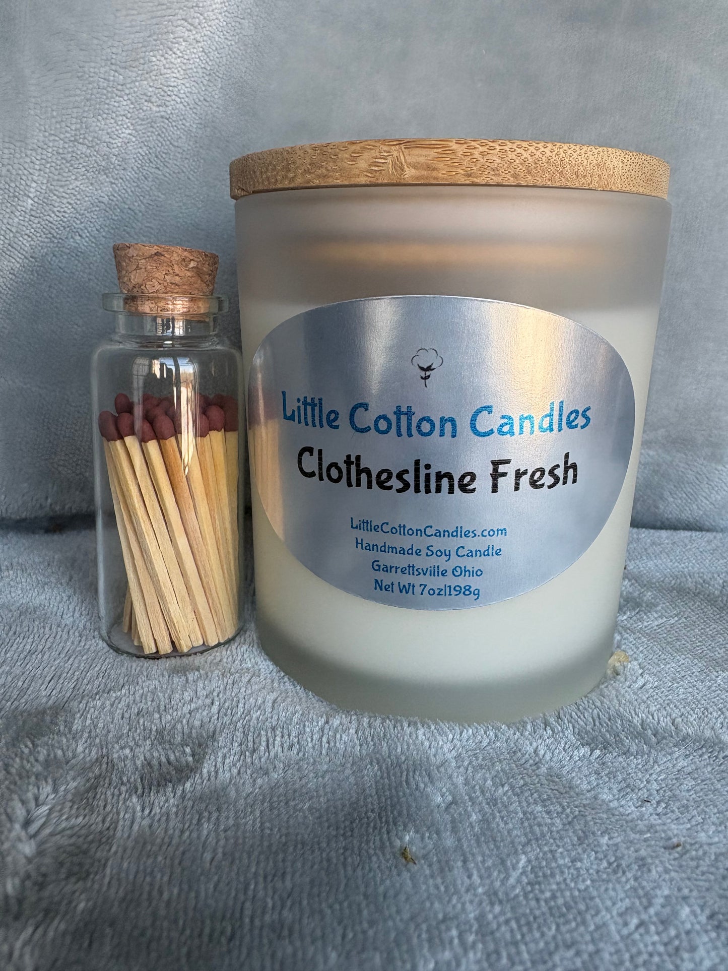 Clothesline Fresh Soy Candle ☀️🌿