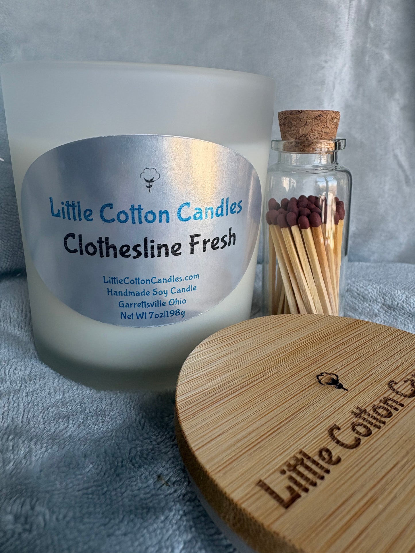 Clothesline Fresh Soy Candle ☀️🌿