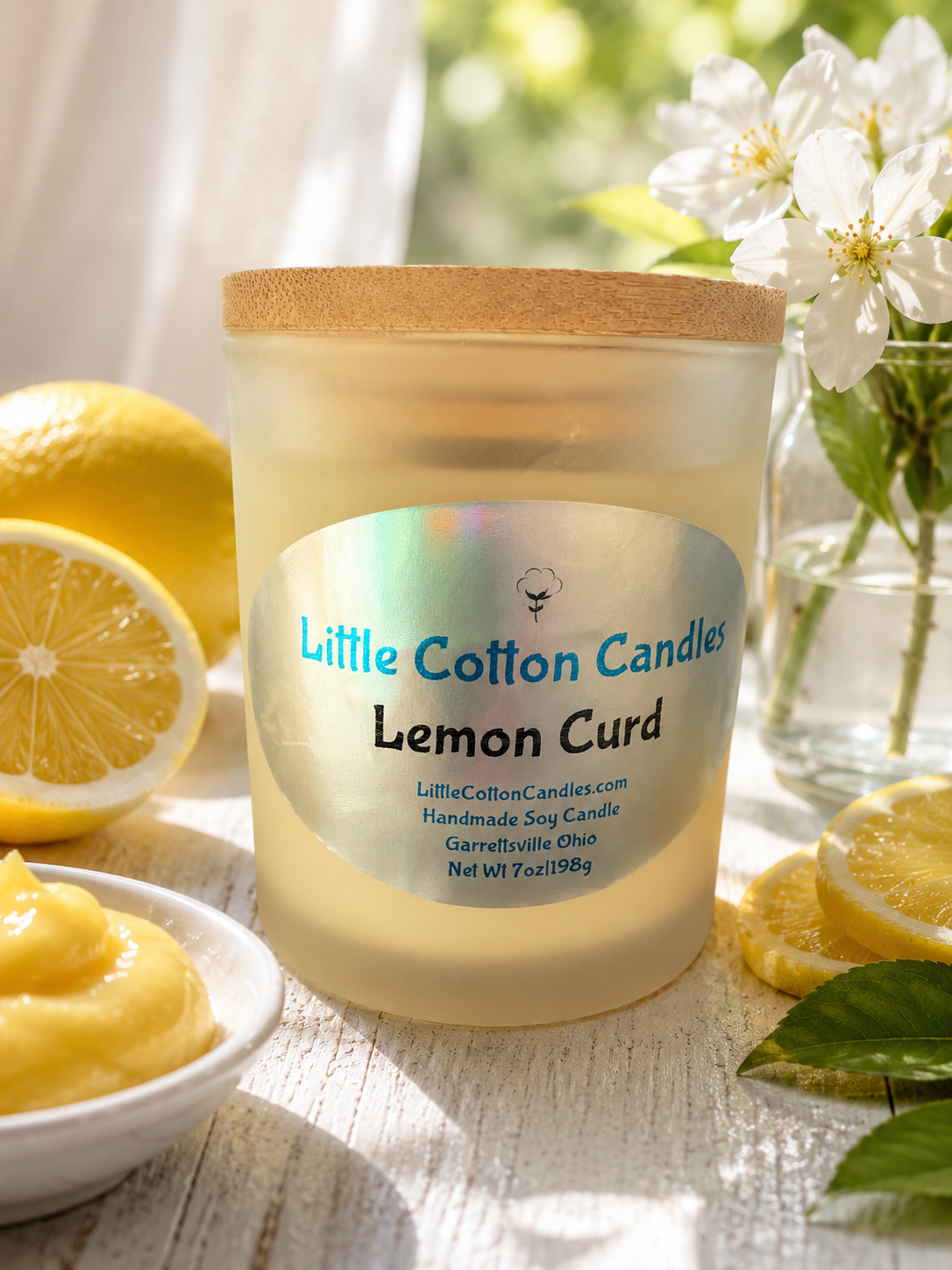 Lemon Curd Soy Candle