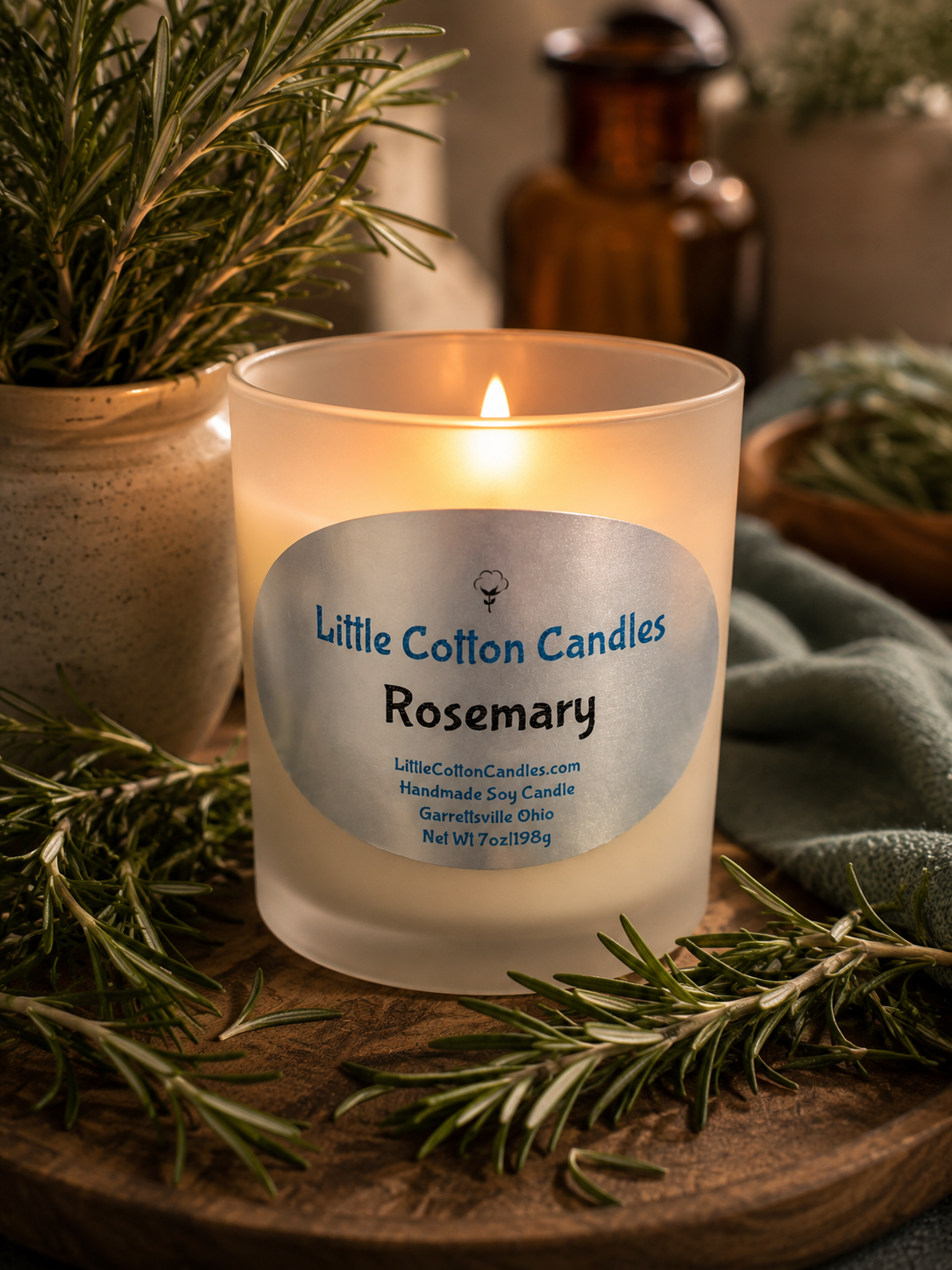 Rosemary Soy Candle