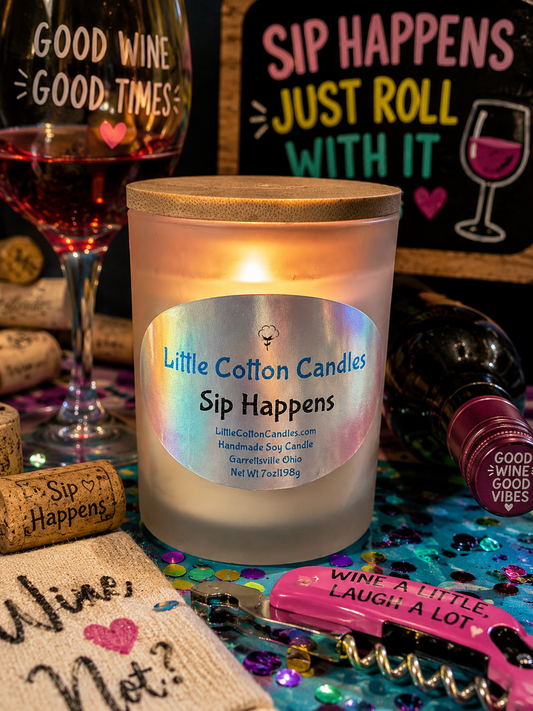 Sip Happens Soy Candle