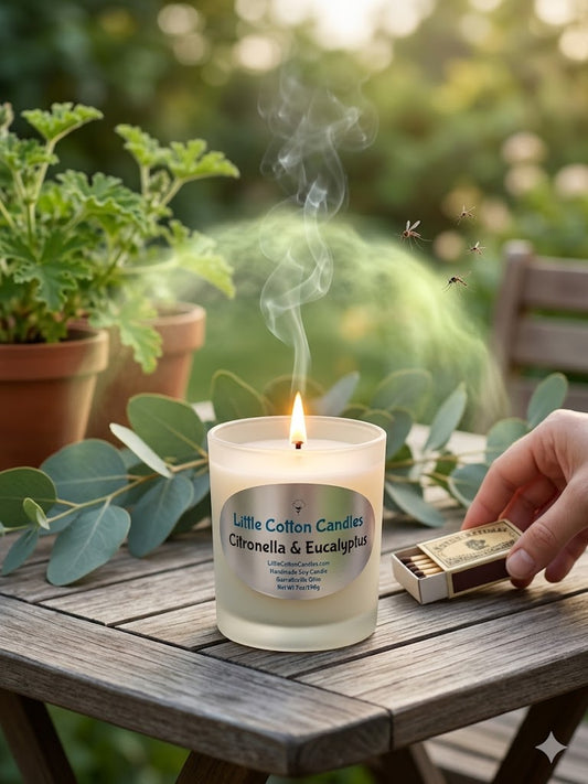 Citronella & Eucalyptus Soy Candle